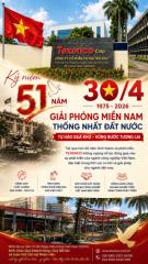 TEXENCO – KỶ NIỆM 51 NĂM NGÀY GIẢI PHÓNG MIỀN NAM (30/04/1975 – 30/04/2026)
